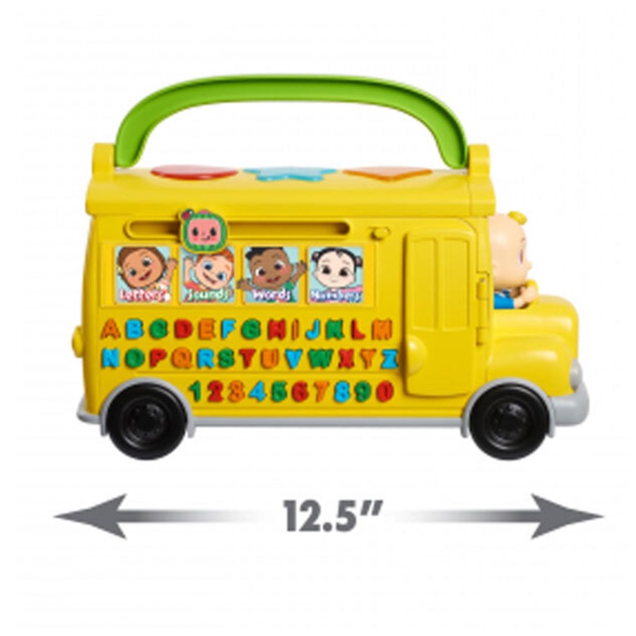 Cocomelon Learning Bus Toddler 18m+ Educational Interactive Alphabet Sound Toy 
