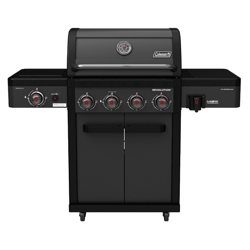 Buy Coleman Revolution 4 Burner Barbeque Gas Bbq Cooker W Side Burner 