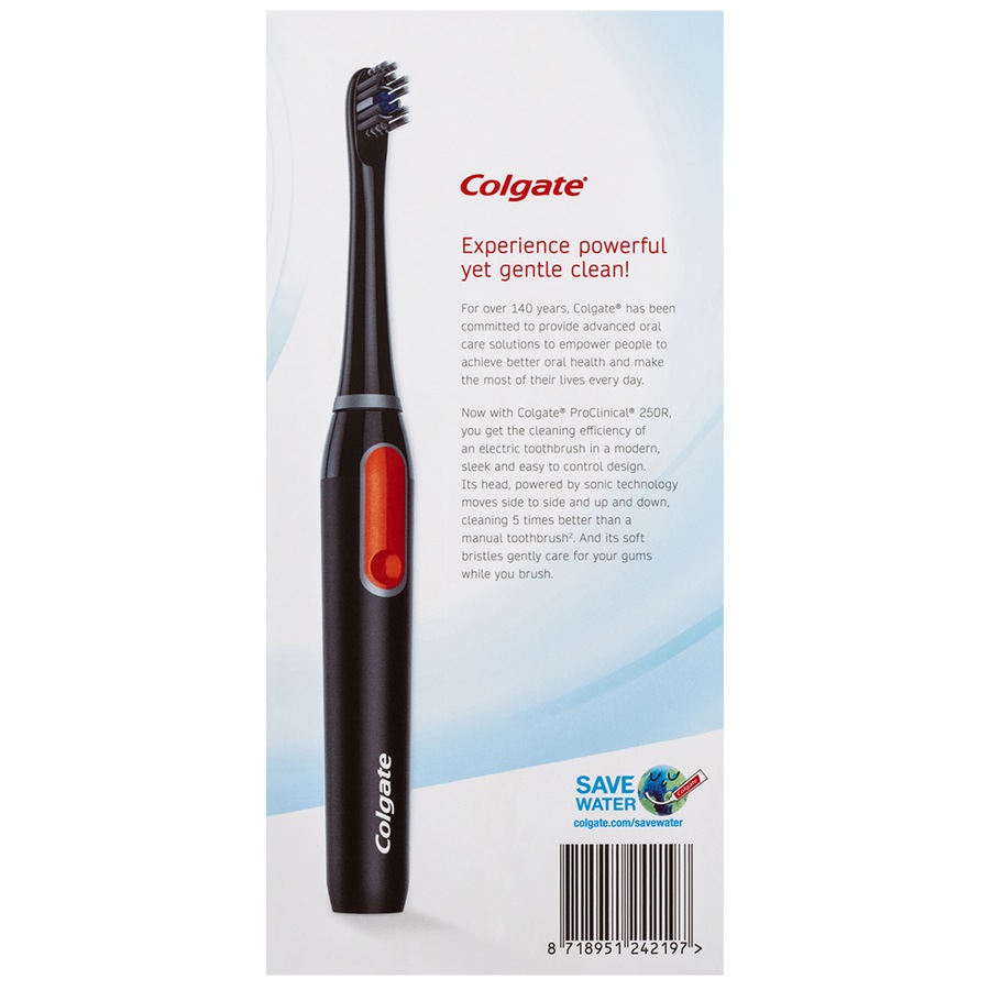Colgate ProClinical 250R Charcoal Soft Bristles Electric Rechargeable Toothbrush