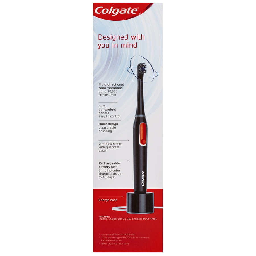 Colgate ProClinical 250R Charcoal Soft Bristles Electric Rechargeable Toothbrush