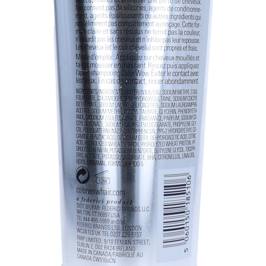 Color Wow 250ml Color Security Shampoo Hair & Scalp Care For All Hair Types