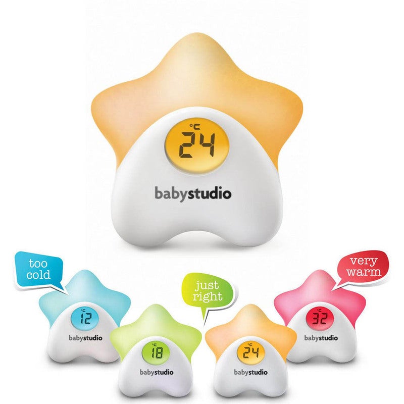 Sleep Easy RA502 Baby Digital Thermometer Room Temperature Night Light Nursery