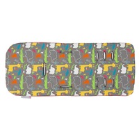 Comfi-Cush 80cm Cotton Seat Liner Pad/Mat for Baby Stroller/Pram Jungle Boogie