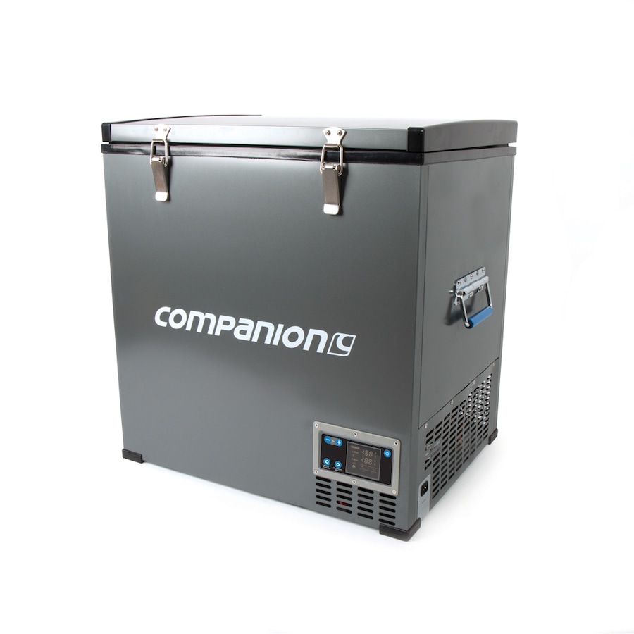 Companion Portable 75L/38cm Single Zone Fridge Outdoor Camping Freezer Grey