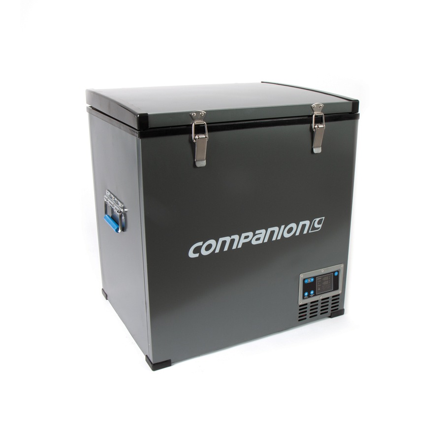 Companion Portable 75L/38cm Single Zone Fridge Outdoor Camping Freezer Grey
