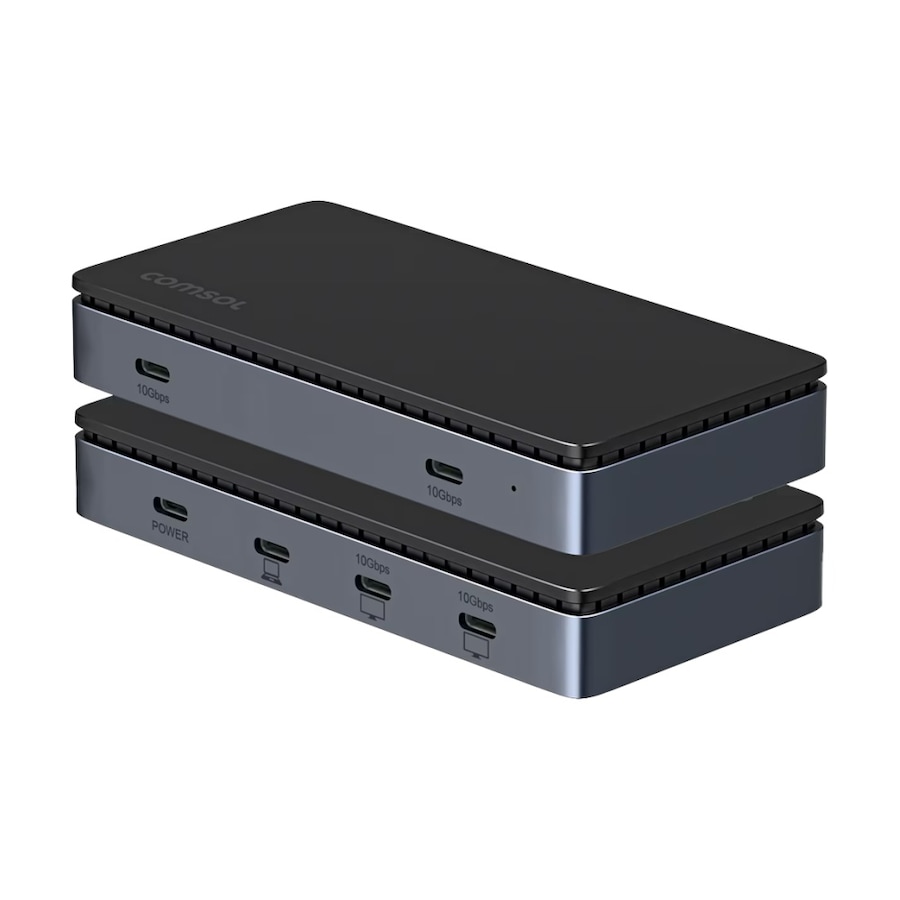 Comsol USB4 Dual Monitor Multiple USB-C Ports Docking Station 4K/8K Support