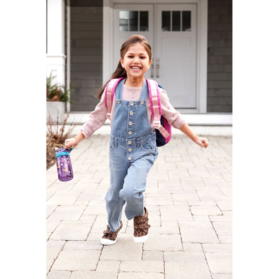 Contigo Kids Autospout 414ml Water Bottle w/ Straw Drink Container Mermaids