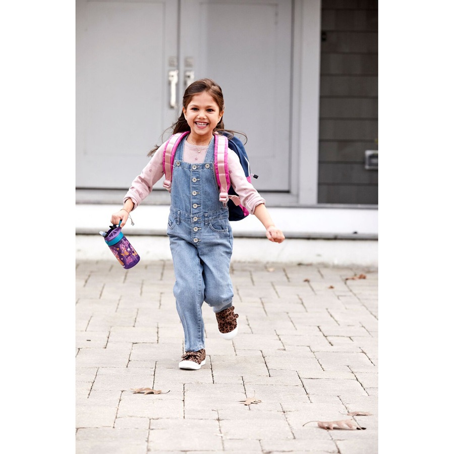 Contigo Kids Autospout 414ml Water Bottle w/ Straw Drink Container Mermaids