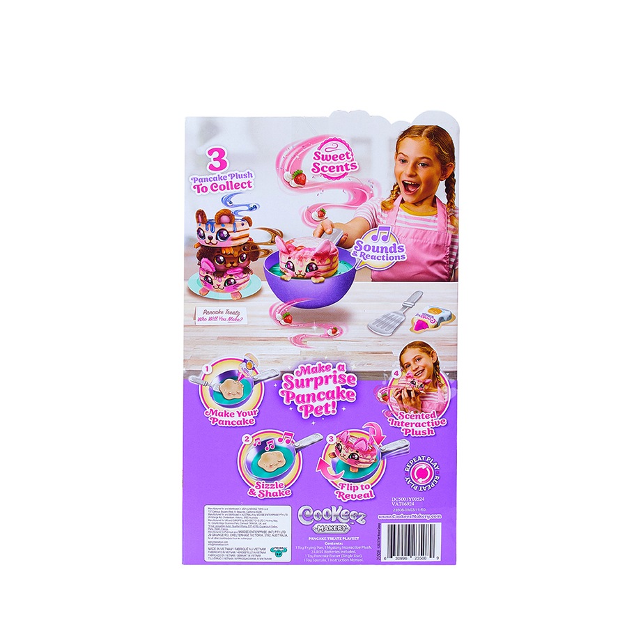 Cookeez Makery S2 Pancake Treatz Playset Kitchen Pretend Fun Play Kids Toy 5y+