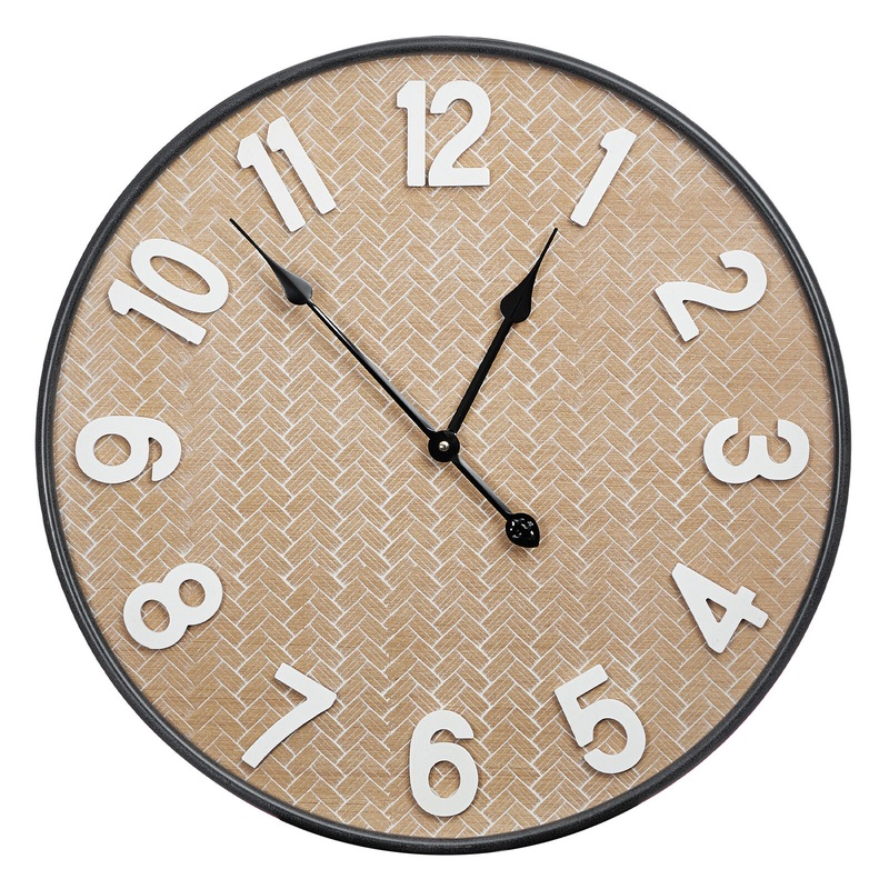 Buy Cooper & Co. Malibu 60cm Silent Wall Hanging Analog Clock Hamptons — free download