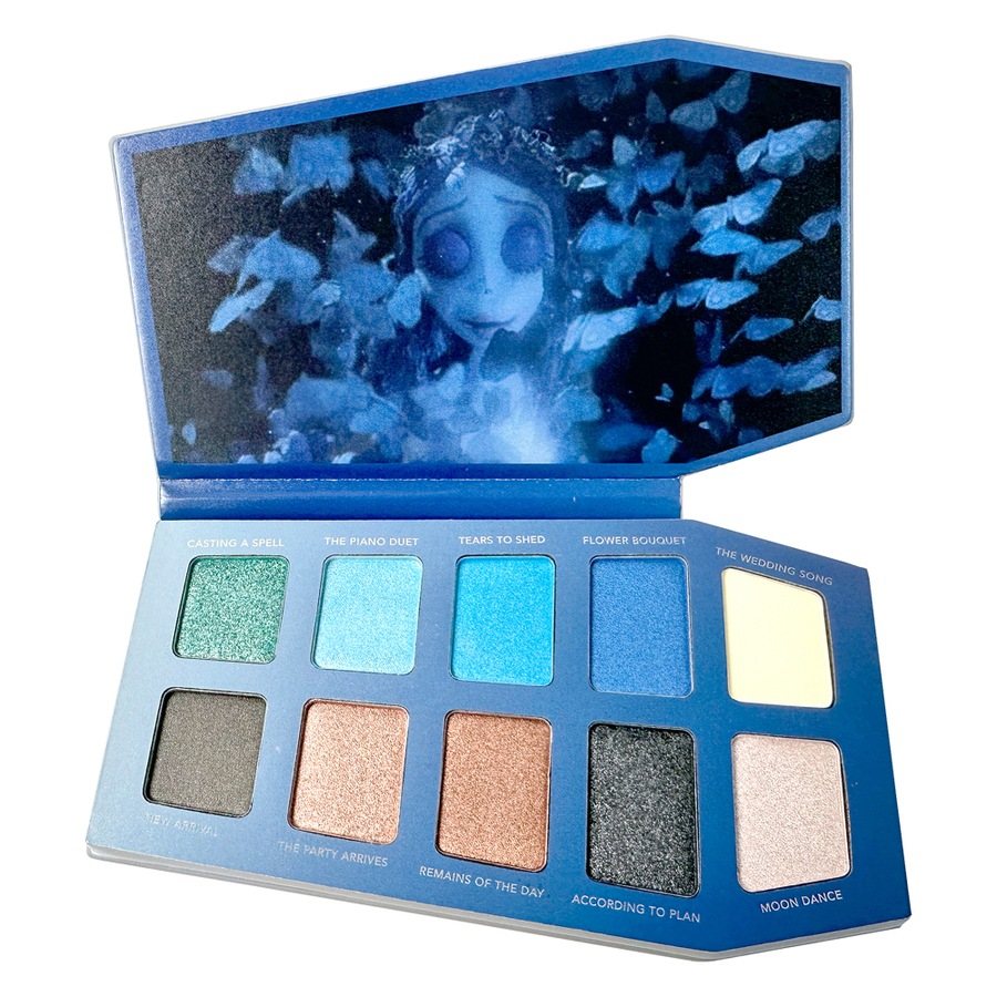 Corpse Bride Eyeshadow Palette 10 Shades Halloween Party Face Cosmetic Makeup