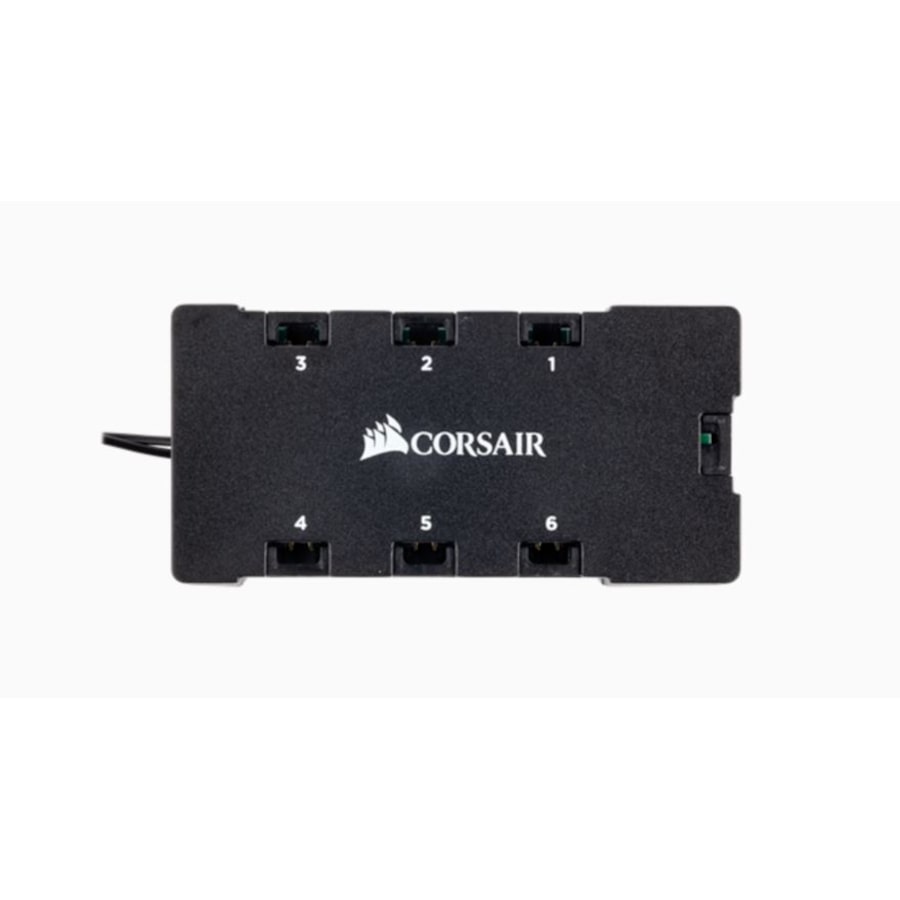 Corsair 6 Port Splitter RGB Fan LED HUB for Corsair Gaming PC Case RGB Fans
