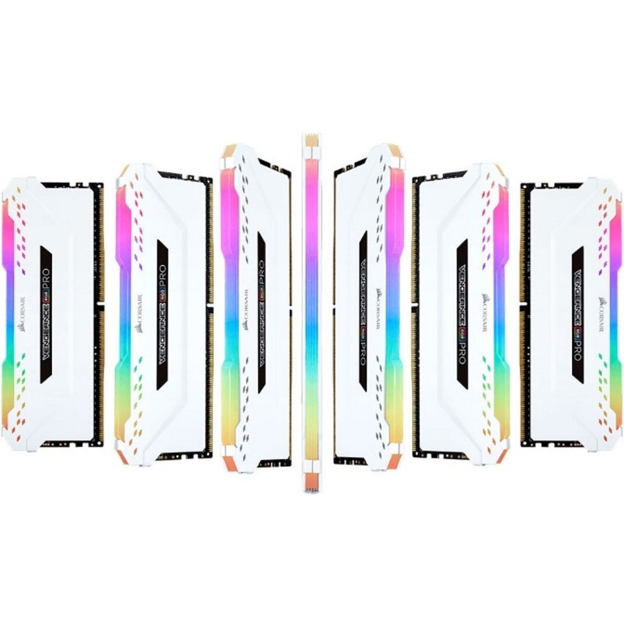 Corsair Vengeance RGB PRO 2x8GB 16GB DDR4 DRAM 3600MHz RAM for Gaming PC White