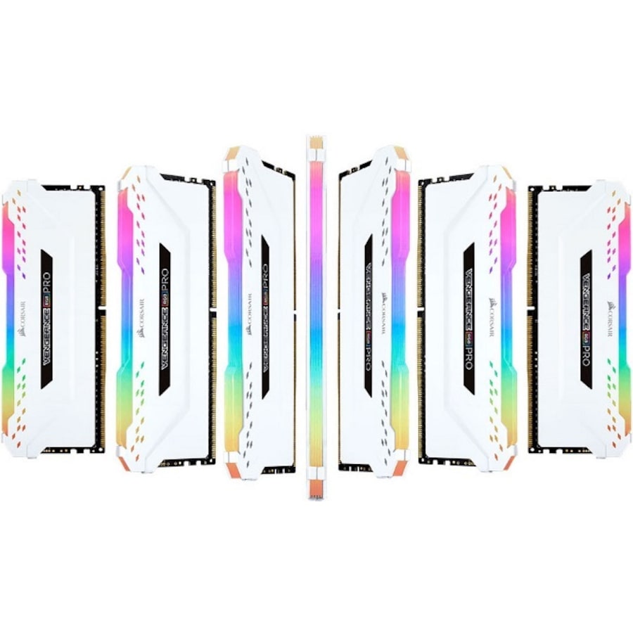 Corsair Vengeance RGB PRO 2x8GB 16GB DDR4 DRAM 3600MHz RAM for Gaming PC White