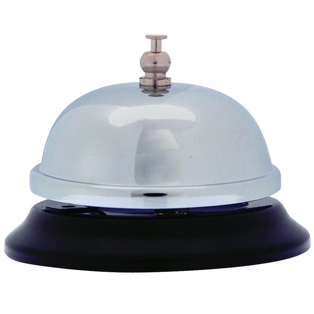 Counter Bell Chrome for Restaurant/Retail/Medical Business/Workplace/Reception 