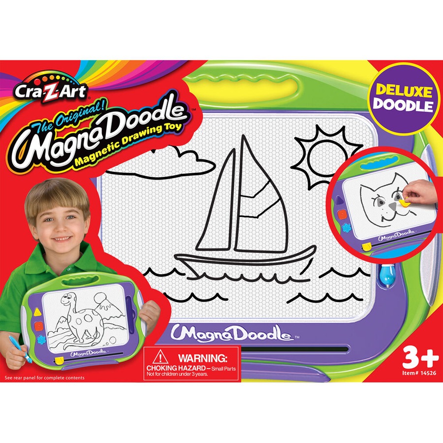 Cra-Z-Art Stationery Magna Doodle Deluxe Kids Magnetic Drawing Board 3y+