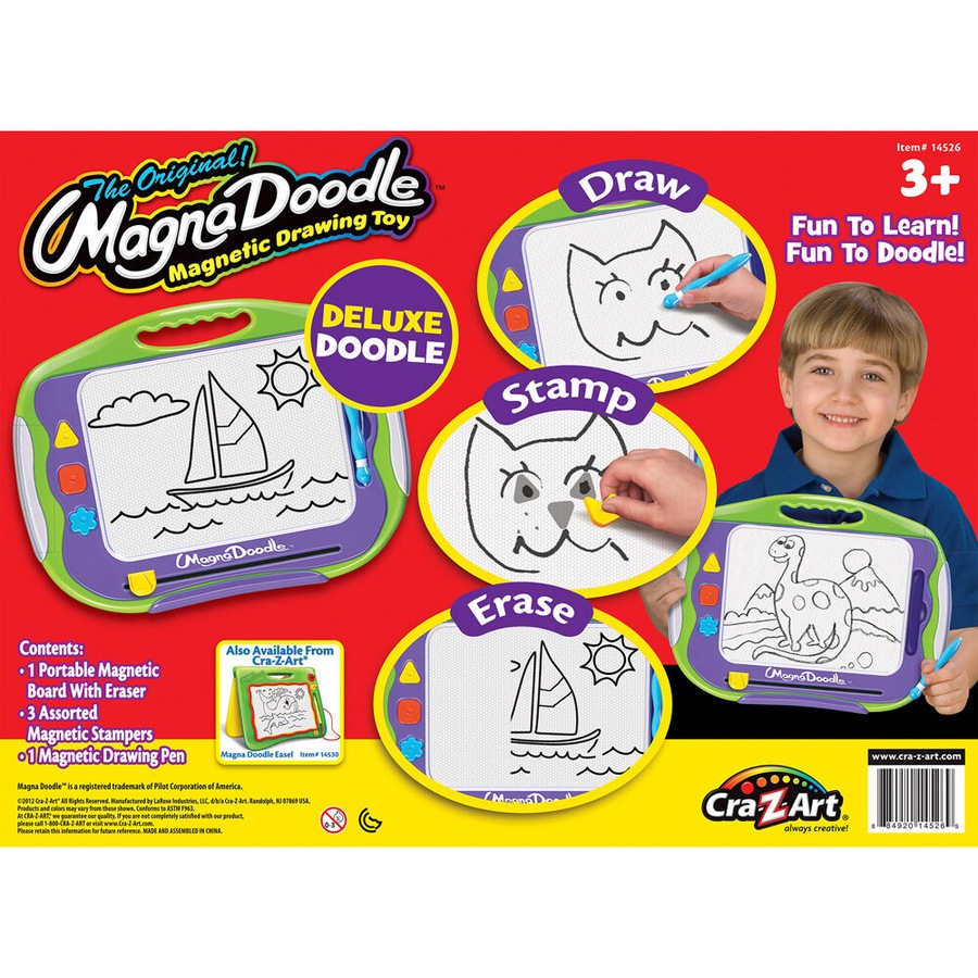 Cra-Z-Art Stationery Magna Doodle Deluxe Kids Magnetic Drawing Board 3y+