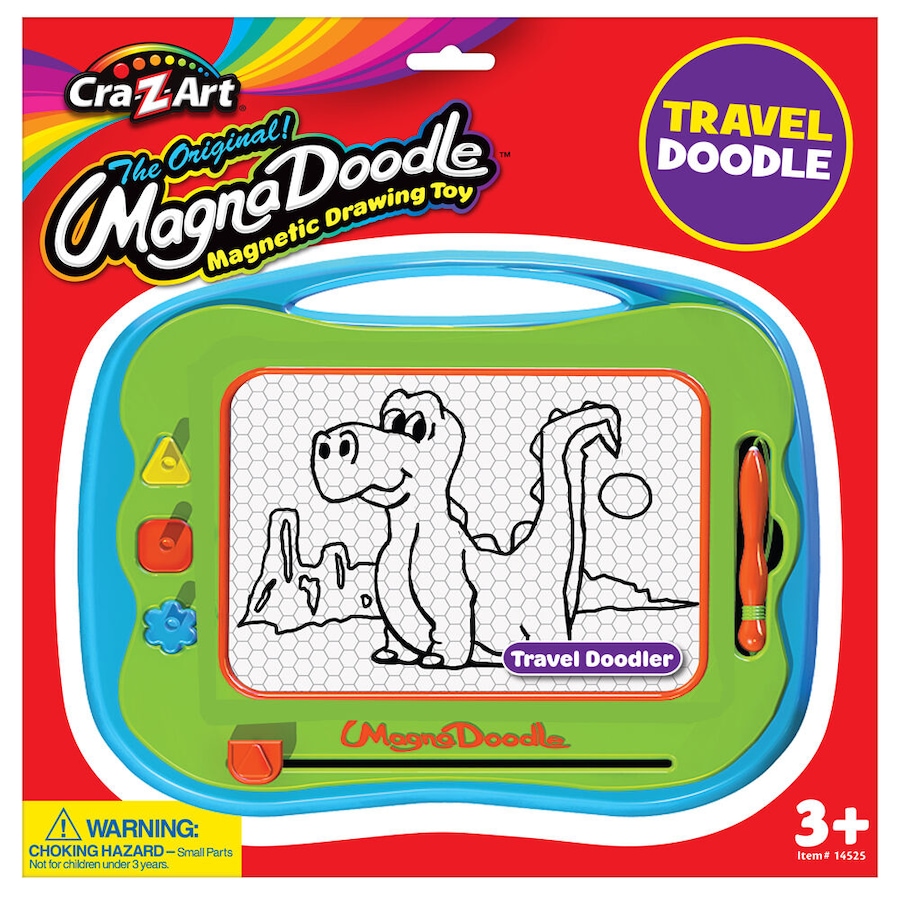 Cra-Z-Art Stationery Magna Doodle Travel Kids Magnetic Drawing Board 3y+
