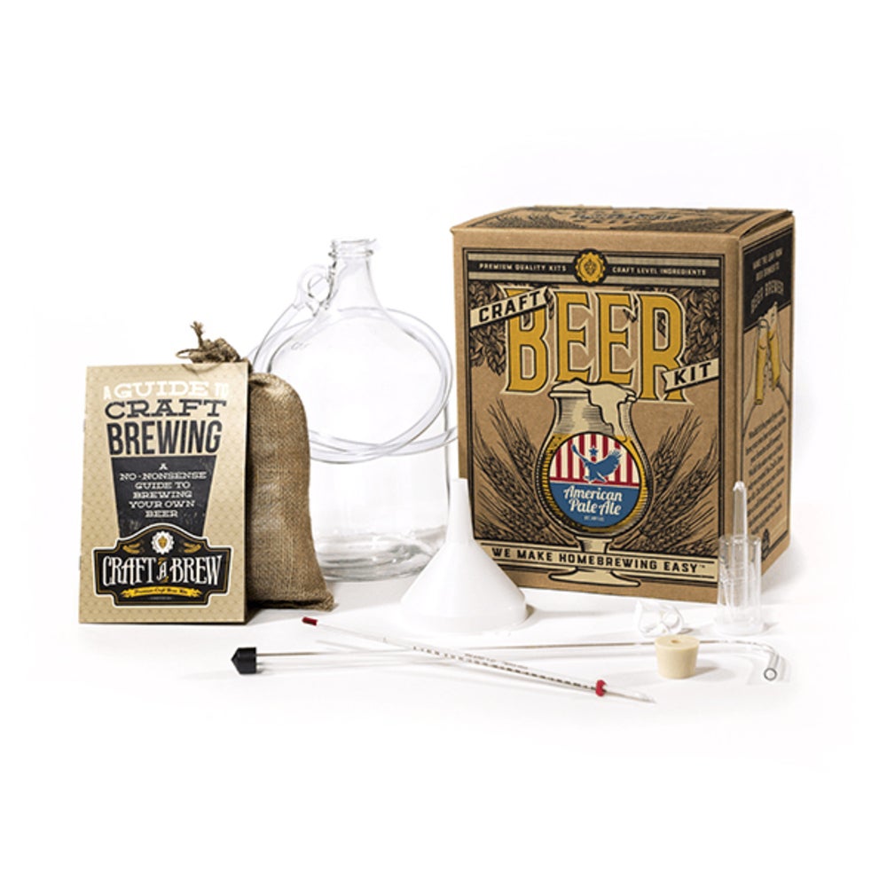 Craft A Brew American Ale Pub Brew Beer/Liquor Home Glass Brewing Starter Kit