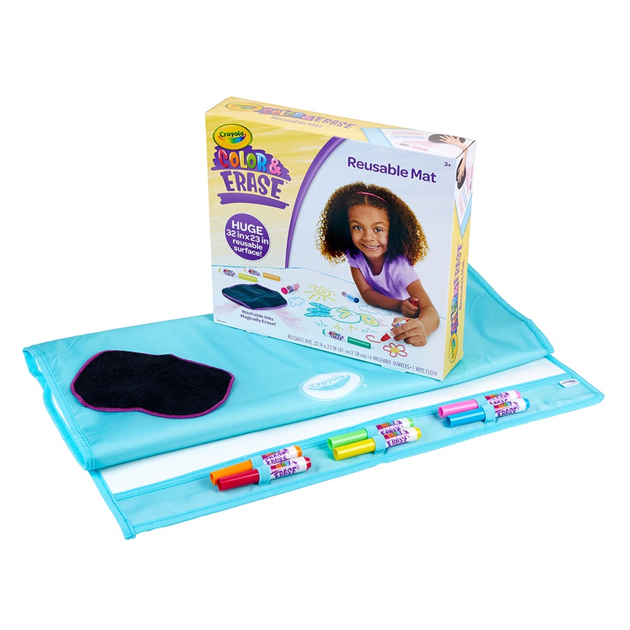 Table Mat Draw Color Buy Crayola Color & Erase Drawing/Colouring/Painting Doodle Mat/Board ...