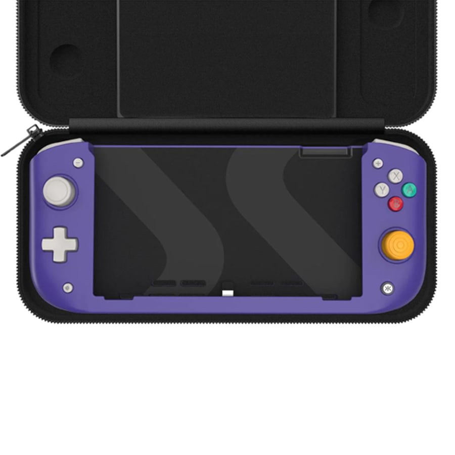 CRKD Nitro Deck Retro Purple Limited Edition For Nintendo Switch w/Carry Case