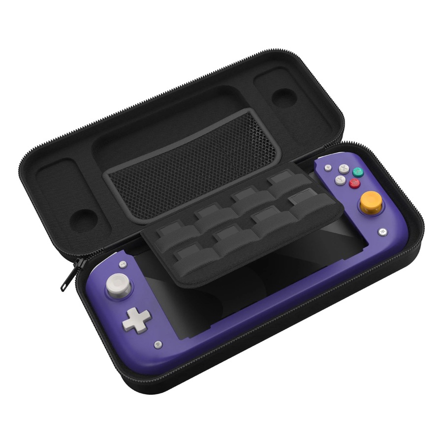CRKD Nitro Deck Retro Purple Limited Edition For Nintendo Switch w/Carry Case