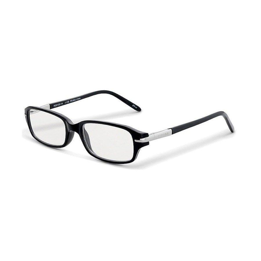 Cross Bryson Full Frame Reader Eye Glasses/Reading Eyeglasses Lens +1:00 Black
