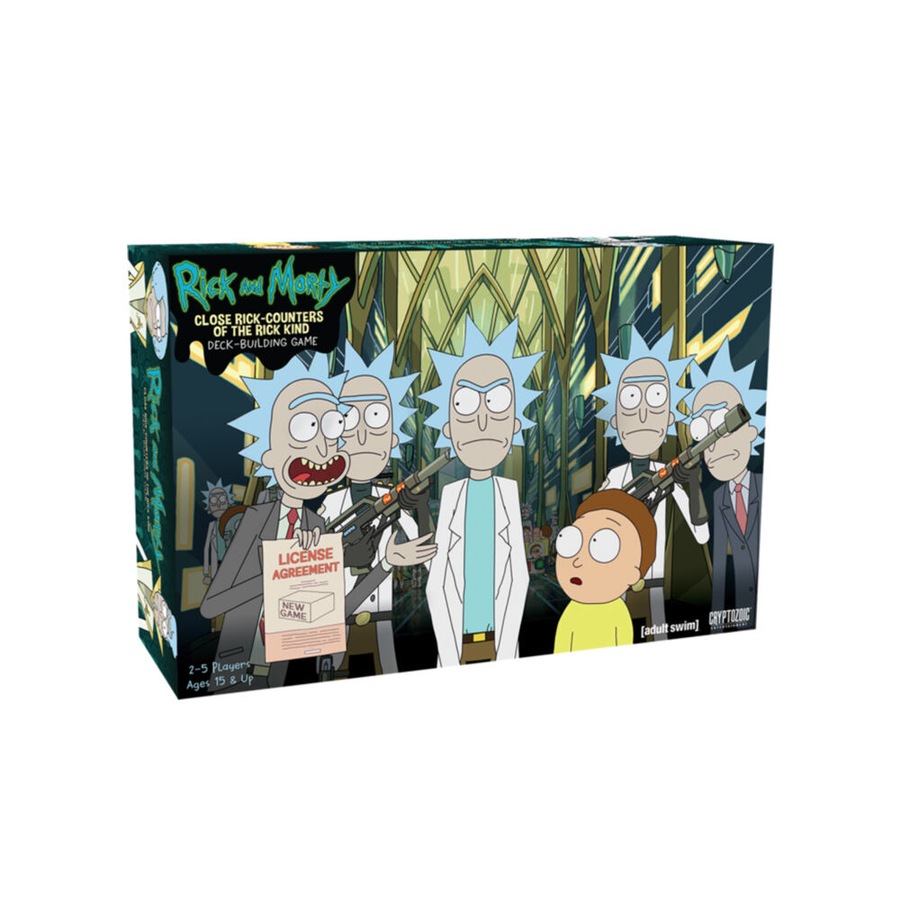 Rick & Morty Close Rick-Counters Deck-Building Game 15y+