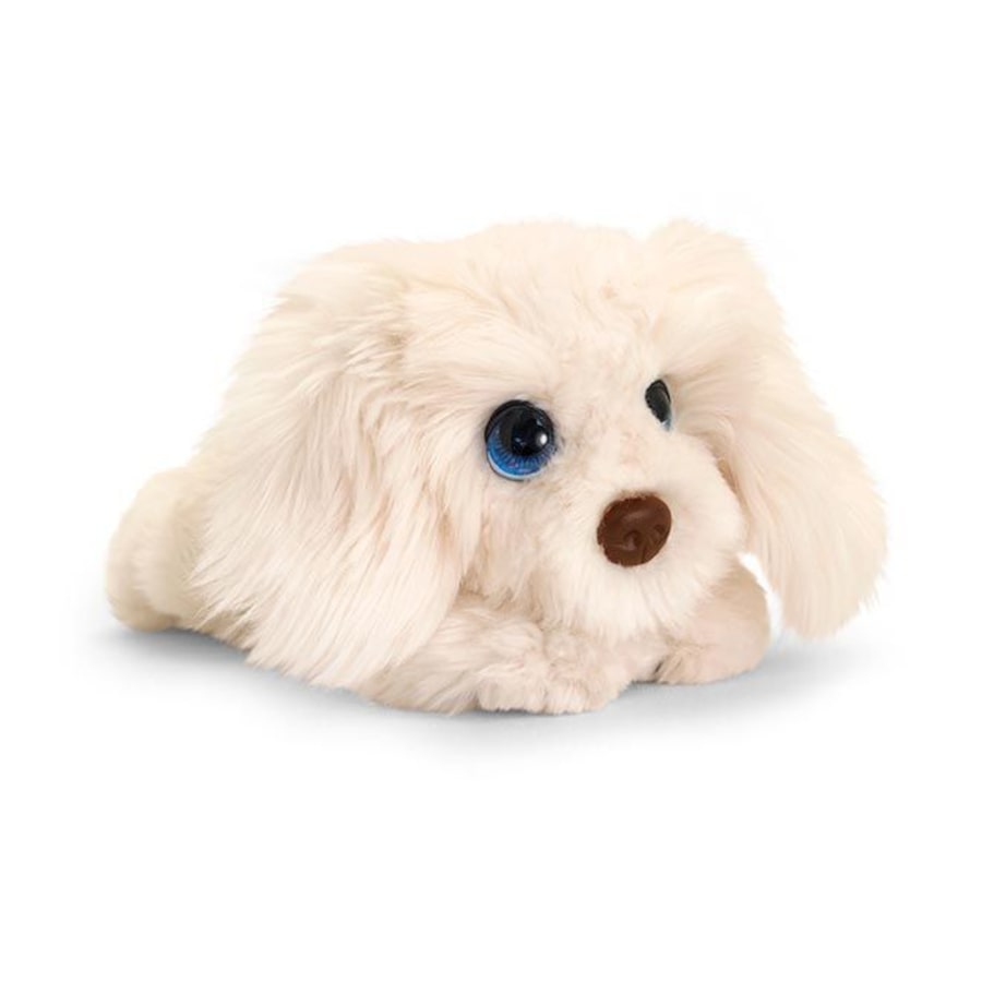 Cuddle Pets 32cm Labradoodle Dog Kids Soft Animal Plush Stuffed Toy 3y+ Cream