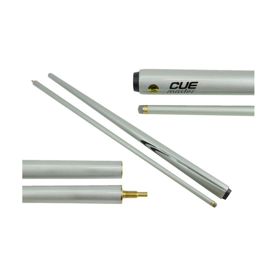Cuemaster Grey 2-Piece Cue Metallic Finish 57 inch Billiards/Pool/Snooker