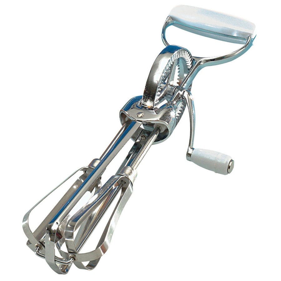 Cuisena Stainless Steel Egg Beater Mixer Cooking Whisk Kitchen Utensil Silver