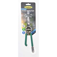 Cyclone Pro Spline Roller/Metal Cutter Combo Tool For 4-6mm Spline Screen