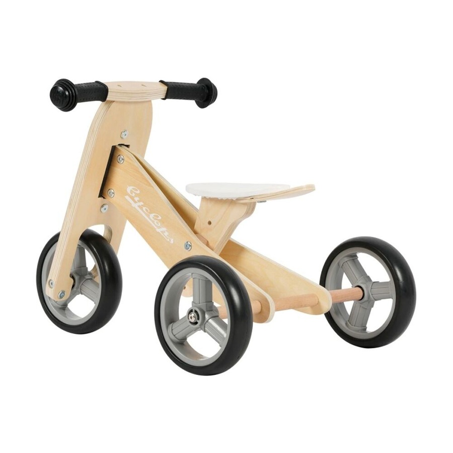 Cyclops 2-in-1 Wooden Trike & Balance Bike Kids Ride on Toy 18-36 Months