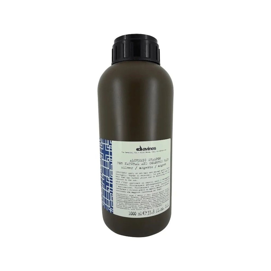 Davines Silver Alchemic Hair Toning Women's Moisturizing Shampoo 1000ml