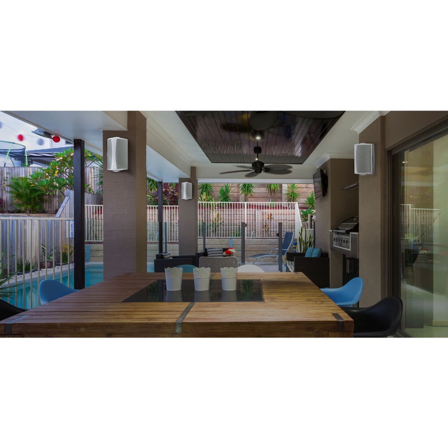 Definitive Technology AW5500BK Outdoor All-Weather Loudspeaker 175W Black Single