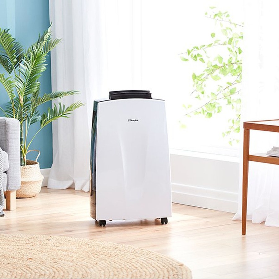 Dimplex 4.5kW Portable Air Conditioner Cooler With Dehumidifier/Window Kit White