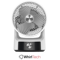 Dimplex DCACM20 Whirl Fan Air Circulator/2 Speed/Cooling/Cooler/Oscillating WHT