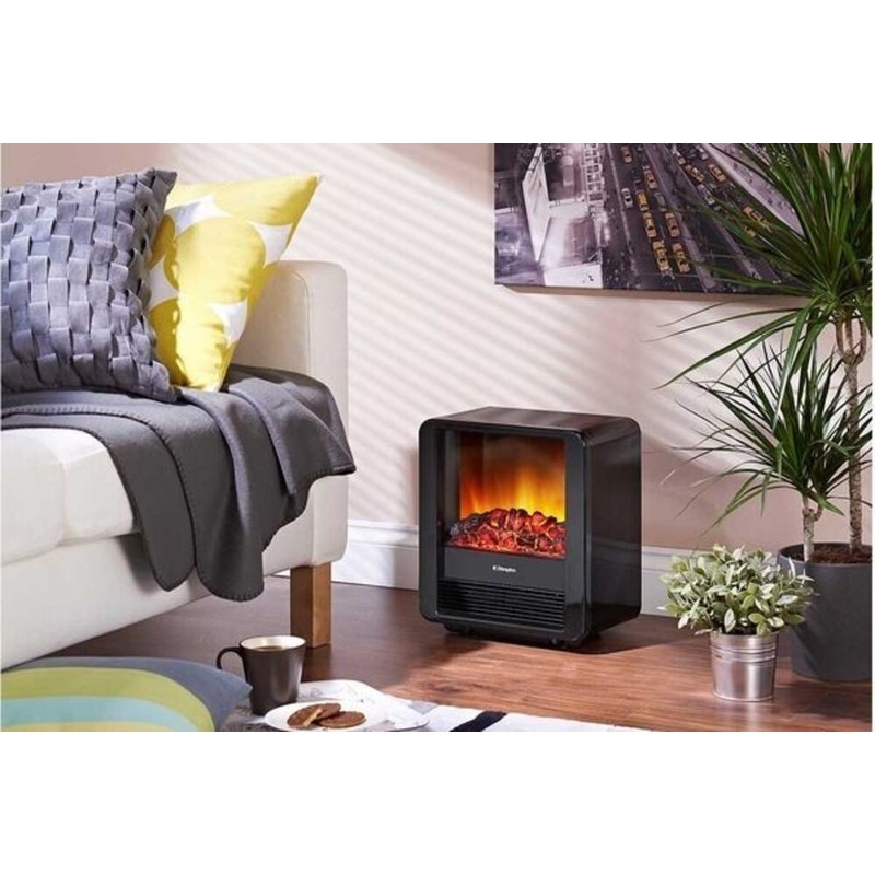 Buy Dimplex Minicube B Electric Heater Fireplace Heat/Flame Smoke Coal