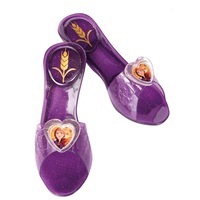 Disney Anna Frozen 2 Jelly Shoes Kids/Child Dress Up Accessory Purple One Size