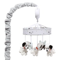 Disney Dogs Print Musical Sounds Lullaby Mobile Infant/Baby Nursery Decor