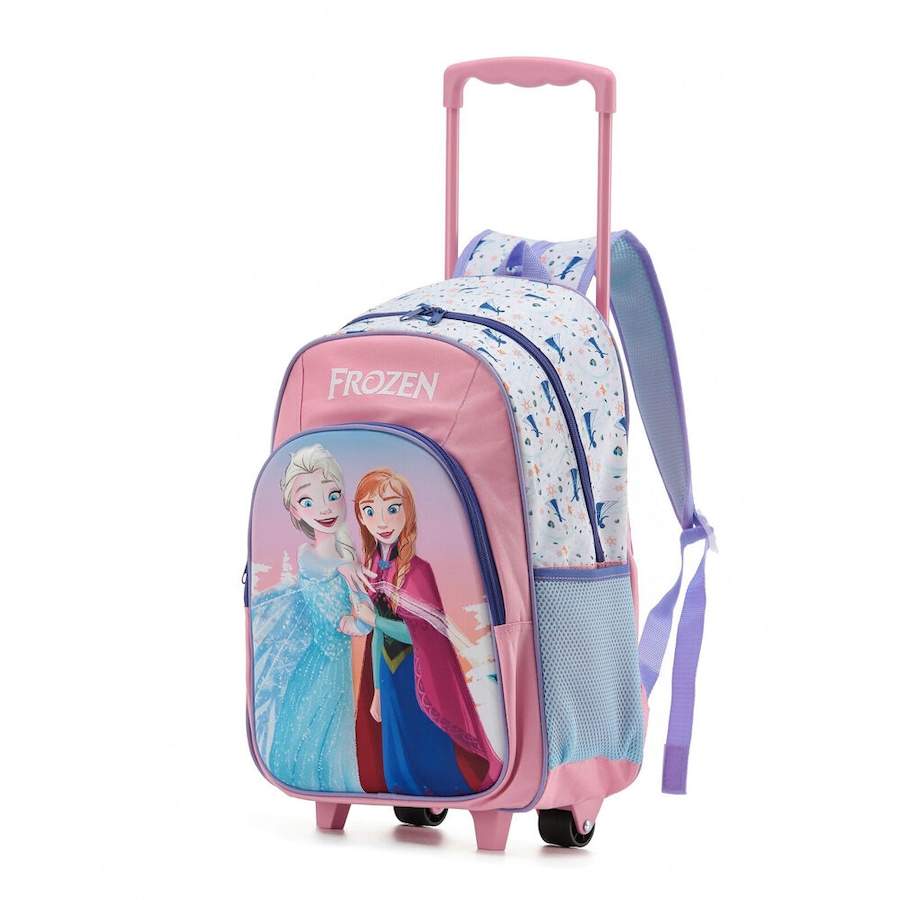 Disney Frozen 17 In Girls School Trolley Wheeled Backpack Kids/Children 3y+