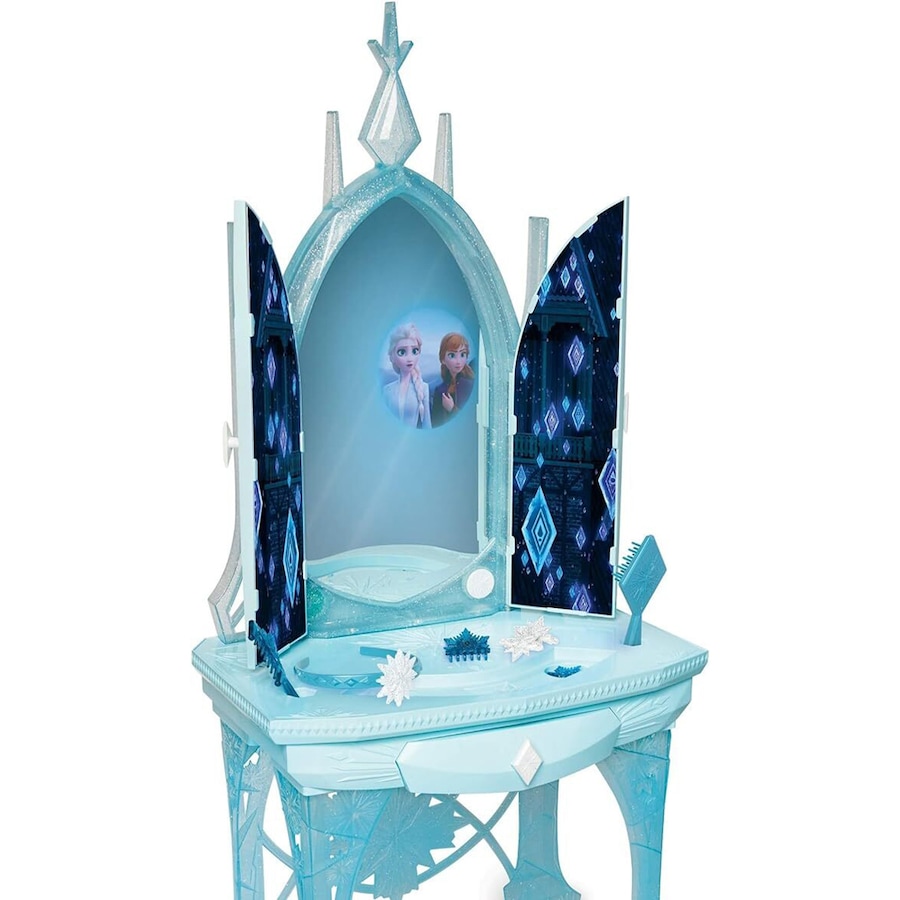 Disney Frozen 2 Elsa's Feature Kids/Childrens Beauty Vanity Playset 3y+