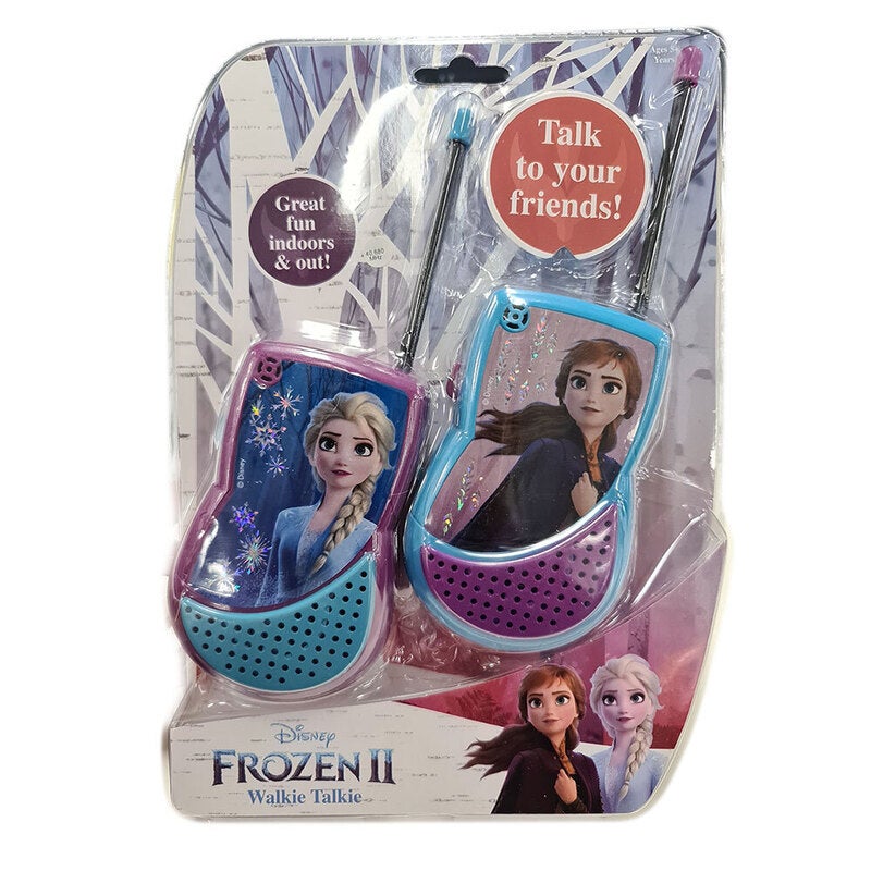 Disney Frozen 2 Kids Walkie Talkie 2-Way Radio Game Children Outdoor/Indoor Toy