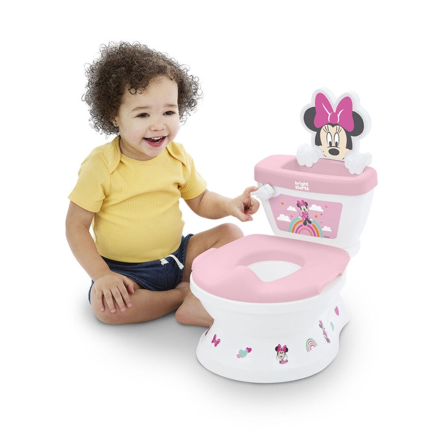 Disney Junior Minnie Mouse My Size Potty 2 in 1 Kids Toilet Training System