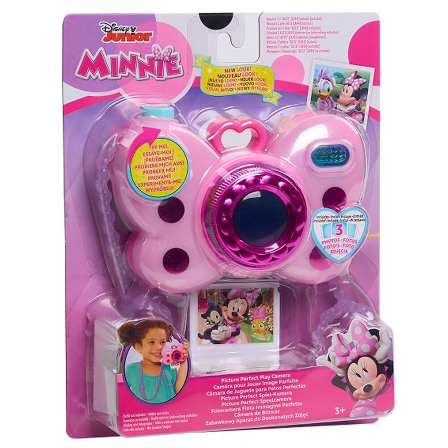 Disney Junior Minnie Mouse Picture Perfect Play Camera Interactive Kids Toy 3y+