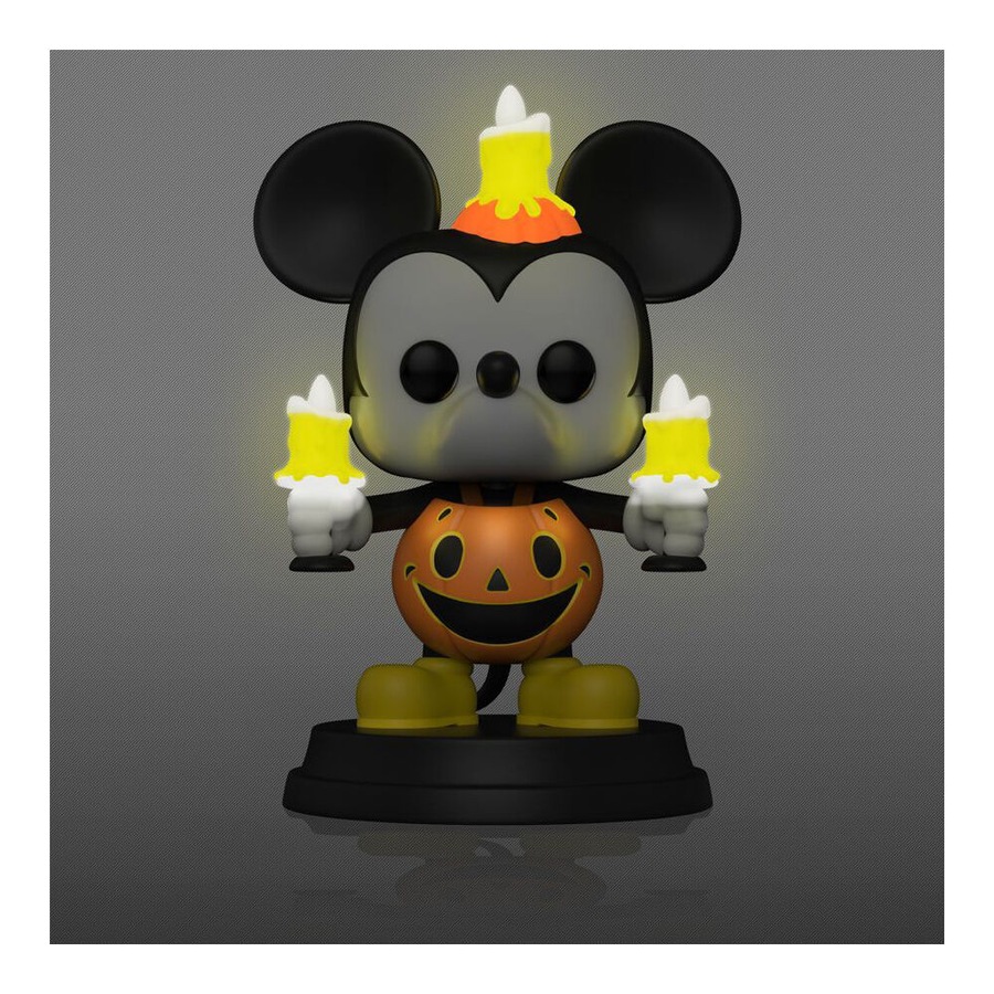 Disney Mickey Mouse Light Up Pop Bobblehead Collectible Vinyl Figure 6in