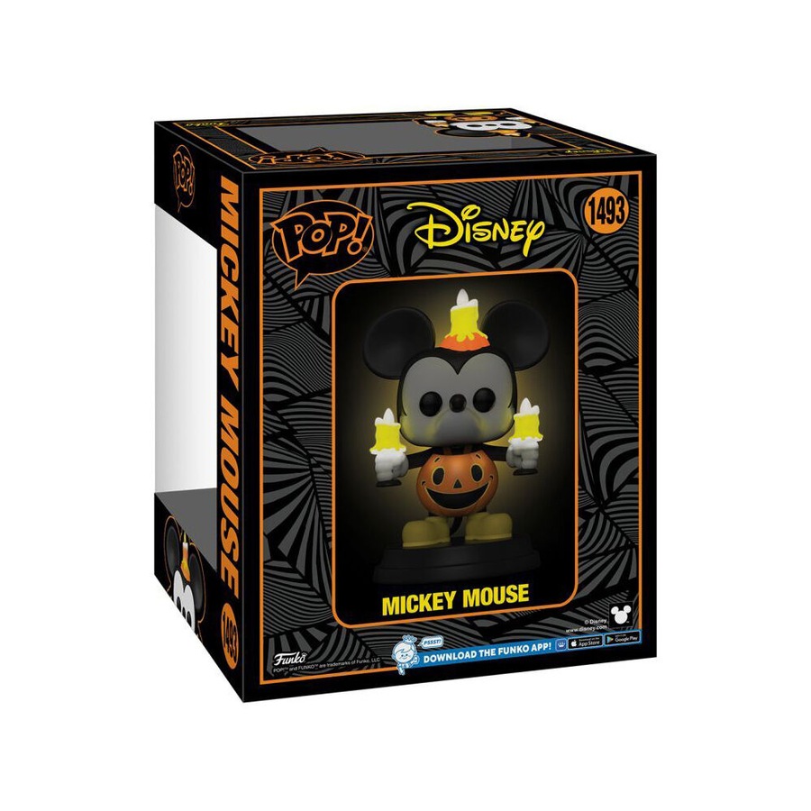 Disney Mickey Mouse Light Up Pop Bobblehead Collectible Vinyl Figure 6in