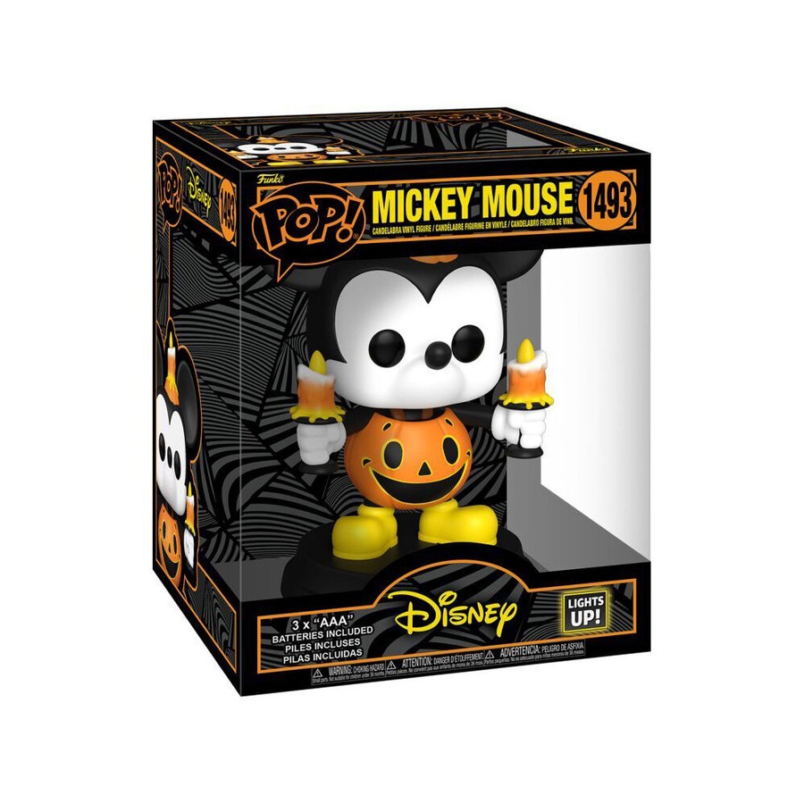 Disney Mickey Mouse Light Up Pop Bobblehead Collectible Vinyl Figure 6in