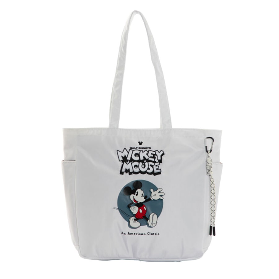 Disney Mickey Mouse Women's Tote Travel Handbag/Shoulderbag 32x32cm White