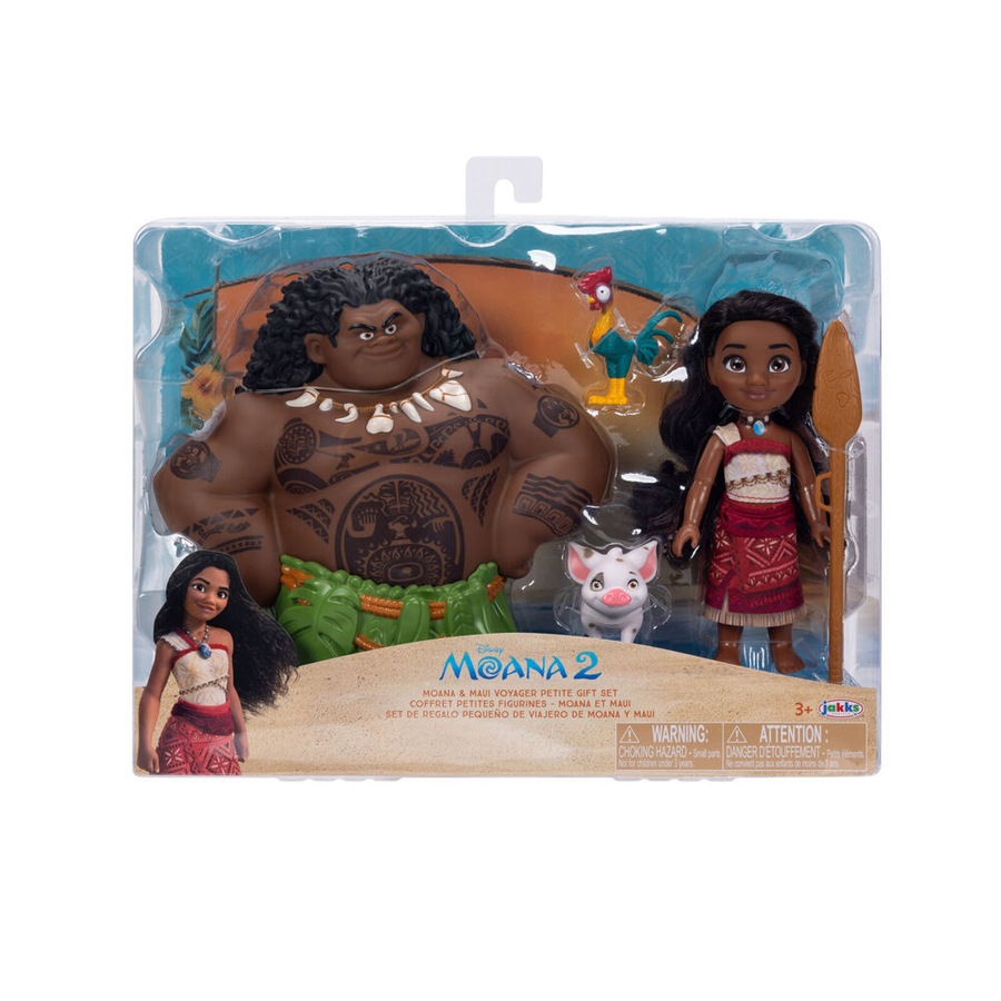 Disney Moana 2 - Maui Voyager Childrens Doll Toy Gift Set Petite